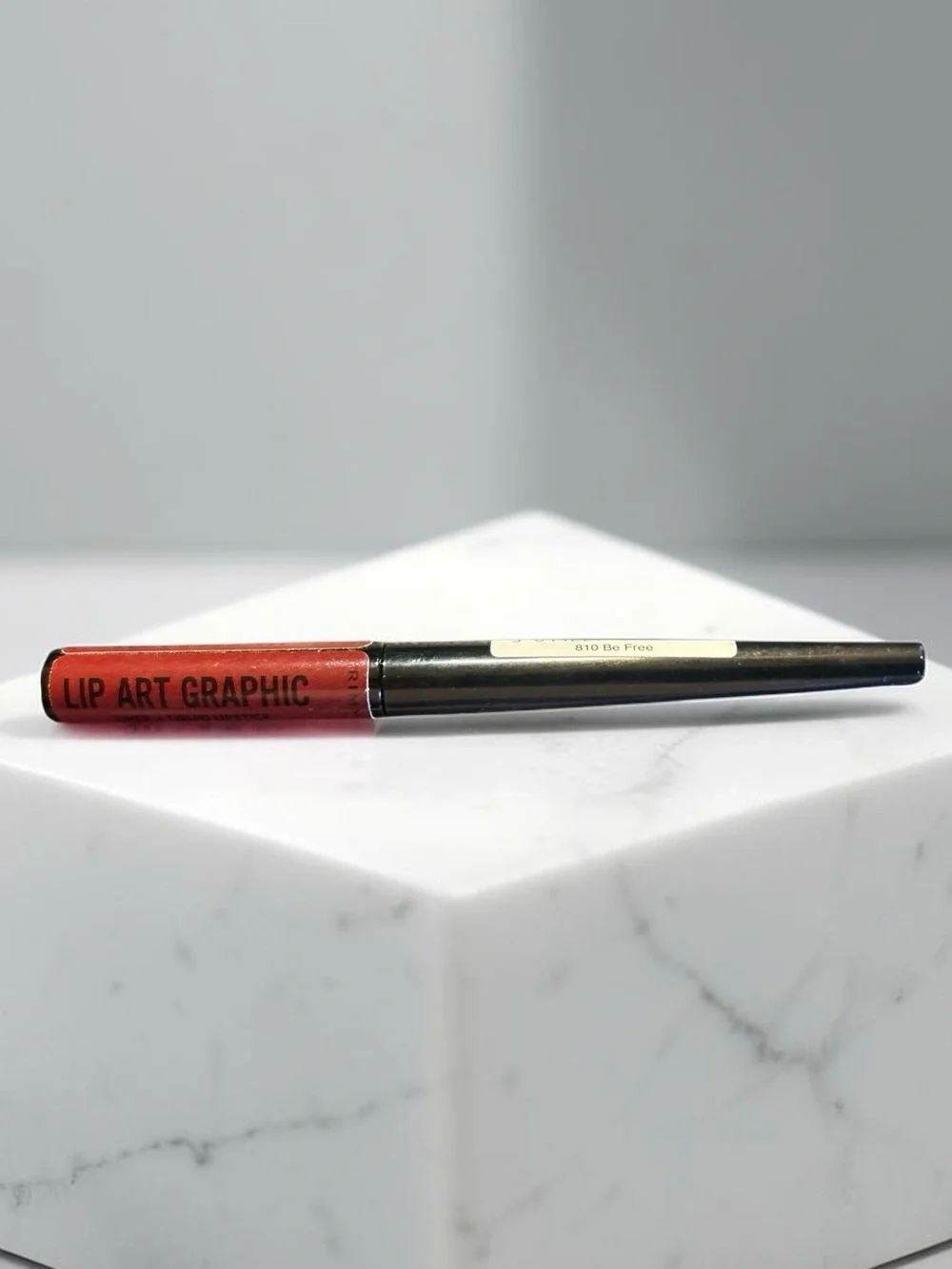 Rimmel Lip Art Graphic Liner + Liquid Lipstick | 810 Be Free